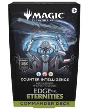 Wizards of the Coast Magic: The Gathering - Edge of Eternities Counter Intelligence Commander Deck Wizards of the Coast Magic: The Gathering - Edge of Eternities Counter Intelligence Commander Deck
