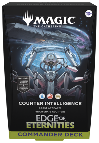 Wizards of the Coast Magic: The Gathering - Edge of Eternities Counter Intelligence Commander Deck Wizards of the Coast Magic: The Gathering - Edge of Eternities Counter Intelligence Commander Deck