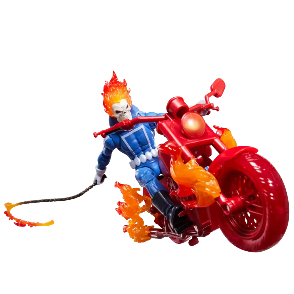 Hasbro Ghost Rider Marvel Legends Action Figure Ghost Rider with Motorcycle 15 cm