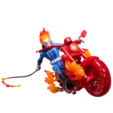 Hasbro Ghost Rider Marvel Legends Action Figure Ghost Rider with Motorcycle 15 cm