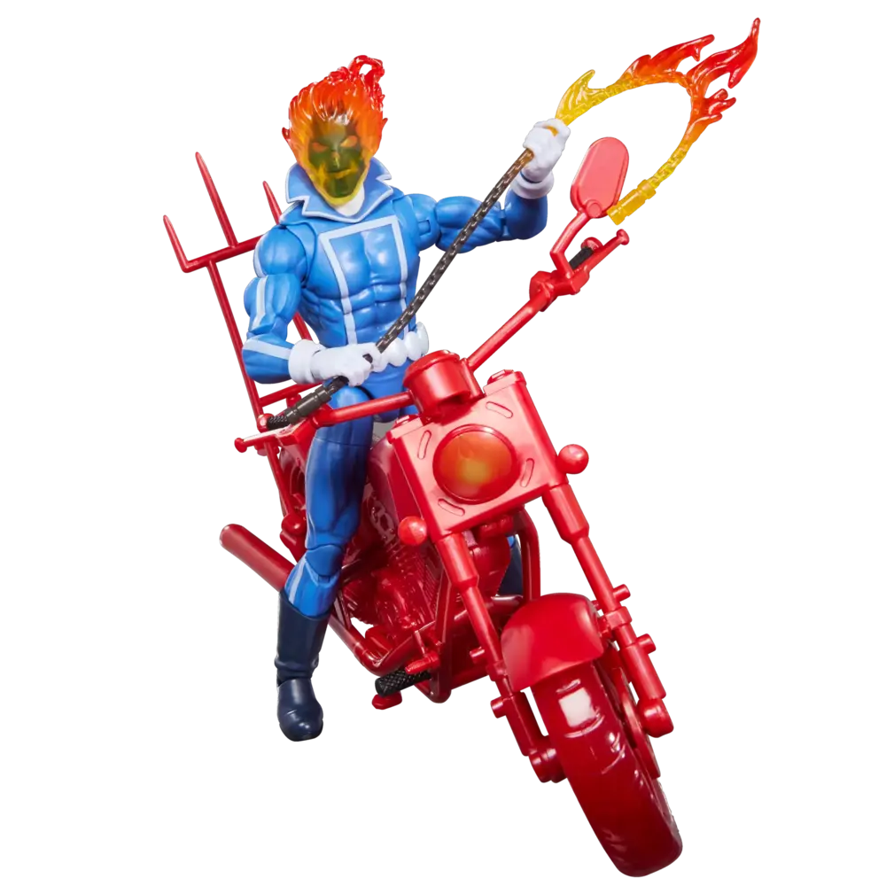 Hasbro Ghost Rider Marvel Legends Action Figure Ghost Rider with Motorcycle 15 cm