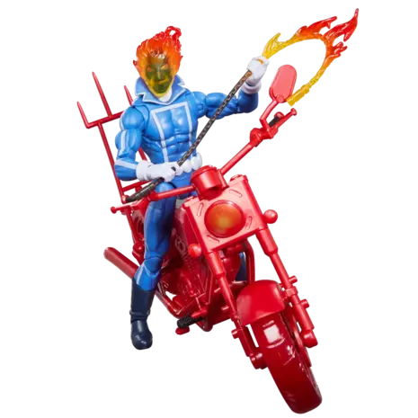 Hasbro Ghost Rider Marvel Legends Action Figure Ghost Rider with Motorcycle 15 cm