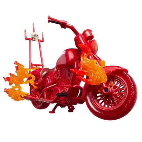 Hasbro Ghost Rider Marvel Legends Action Figure Ghost Rider with Motorcycle 15 cm