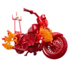 Hasbro Ghost Rider Marvel Legends Action Figure Ghost Rider with Motorcycle 15 cm