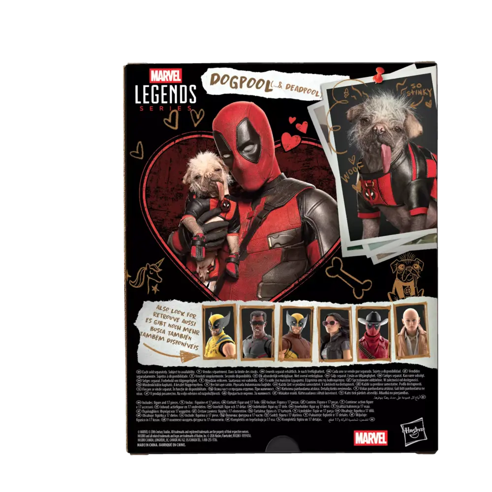 Hasbro Deadpool & Wolverine Marvel Legends Action Figure Deadpool & Dogpool 15 cm