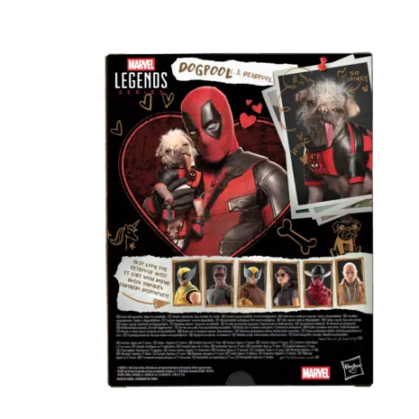 Hasbro Deadpool & Wolverine Marvel Legends Action Figure Deadpool & Dogpool 15 cm