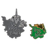 Weta Workshop Lord of the Rings No Man can Kill Me & I Am No Man! Pin Set 7 cm