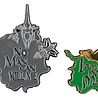 Weta Workshop Lord of the Rings No Man can Kill Me & I Am No Man! Pin Set 7 cm