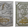 Weta Workshop Lord of the Rings Green Dragon & Prancing Pony Tea Towel Set