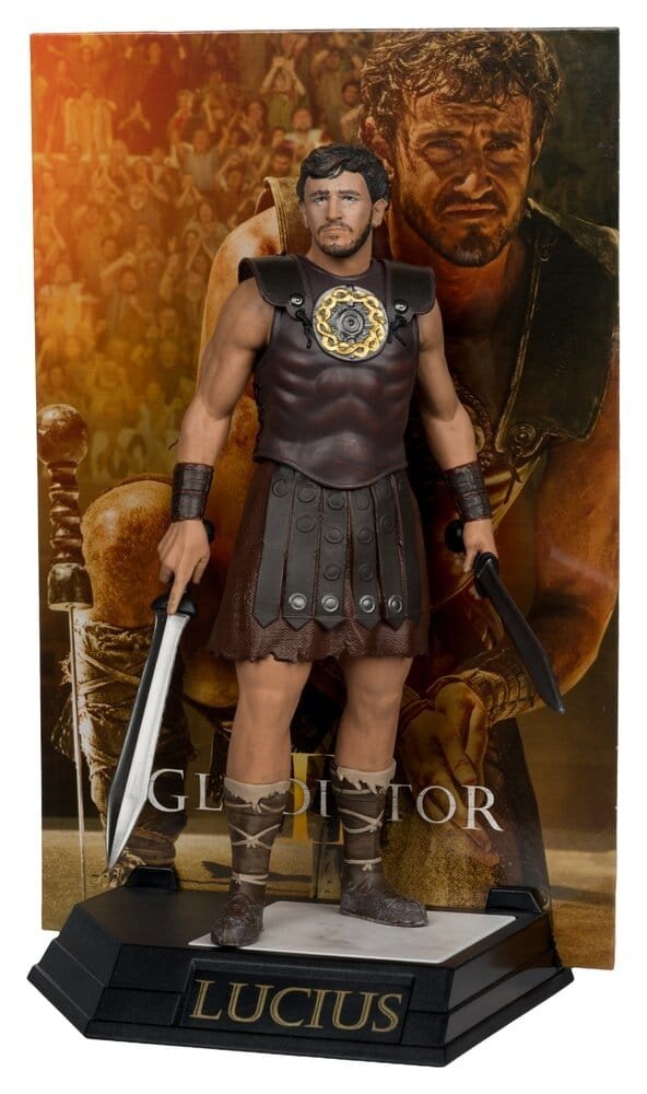 McFarlane Toys Gladiator II Movie Maniacs PVC Statue Lucius 16 cm McFarlane Toys Gladiator II Movie Maniacs PVC Statue Lucius 16 cm