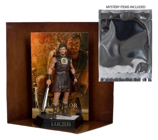 McFarlane Toys Gladiator II Movie Maniacs PVC Statue Lucius 16 cm McFarlane Toys Gladiator II Movie Maniacs PVC Statue Lucius 16 cm