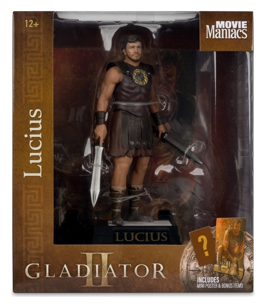 McFarlane Toys Gladiator II Movie Maniacs Action Figure Lucius 16 cm