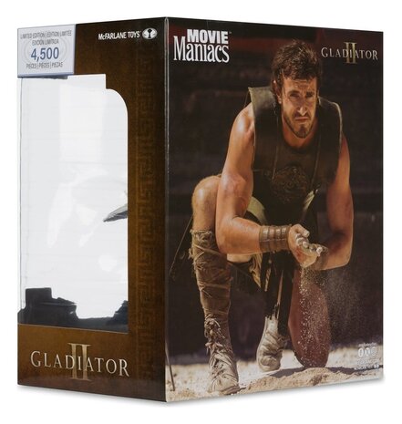McFarlane Toys Gladiator II Movie Maniacs Action Figure Lucius 16 cm