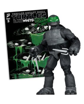 McFarlane Toys Teenage Mutant Ninja Turtles Page Punchers Action Figure (Black White & Green) (Red Platinum Edition) 13 cm McFarlane Toys Teenage Mutant Ninja Turtles Page Punchers Action Figure (Black White & Green) (Red Platinum Edition) 13 cm