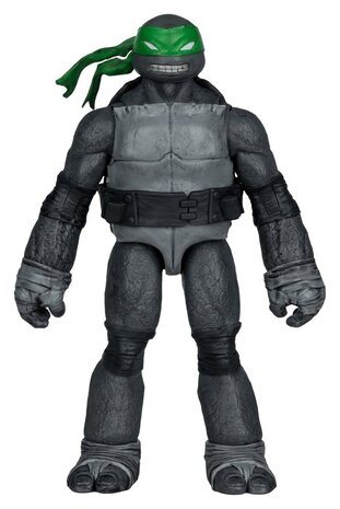 McFarlane Toys Teenage Mutant Ninja Turtles Page Punchers Action Figure (Black White & Green) (Red Platinum Edition) 13 cm