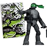 McFarlane Toys Teenage Mutant Ninja Turtles Page Punchers Action Figure Michelangelo (Black White & Green) (Red Platinum Edition) 13 cm