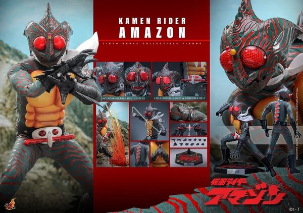 Hot Toys Kamen Rider Amazon 1/6 Amazon (Daisuke Yamamoto) 30 cm