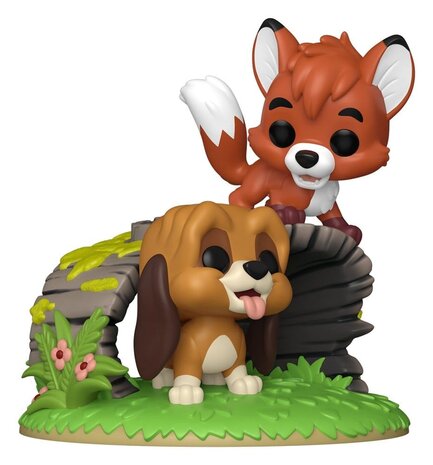 Funko The Fox and the Hound POP Moments Vinyl Figures Tod & Copper #1707