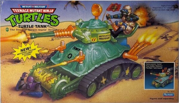 Playmates Teenage Mutant Ninja Turtles Vehicle Turtle Tank EU Exclusive 25 cm