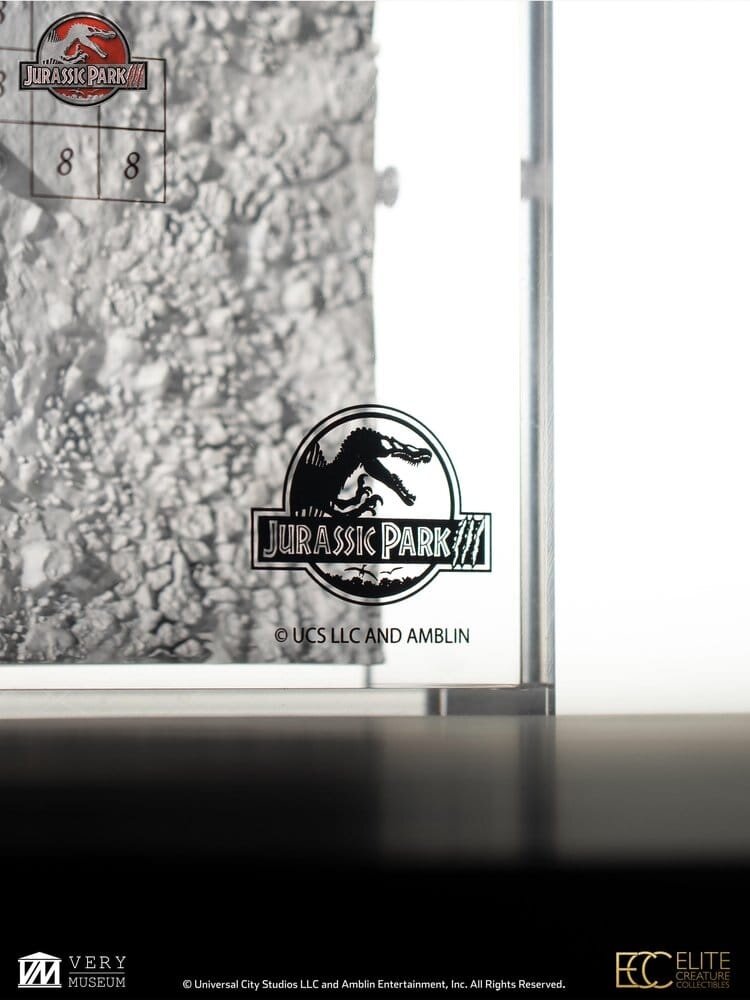 Elite Creature Collectibles Jurassic Park III Excavation Map Velociraptor 27 cm
