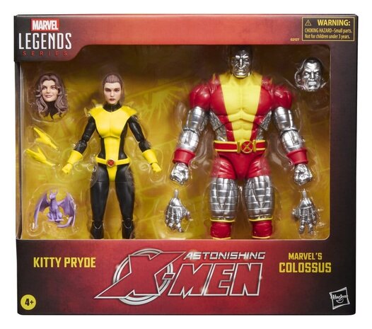 Hasbro Astonishing X-Men Marvel Legends Action Figure 2-Pack Kitty Pryde & Marvel's Colossus 15 cm