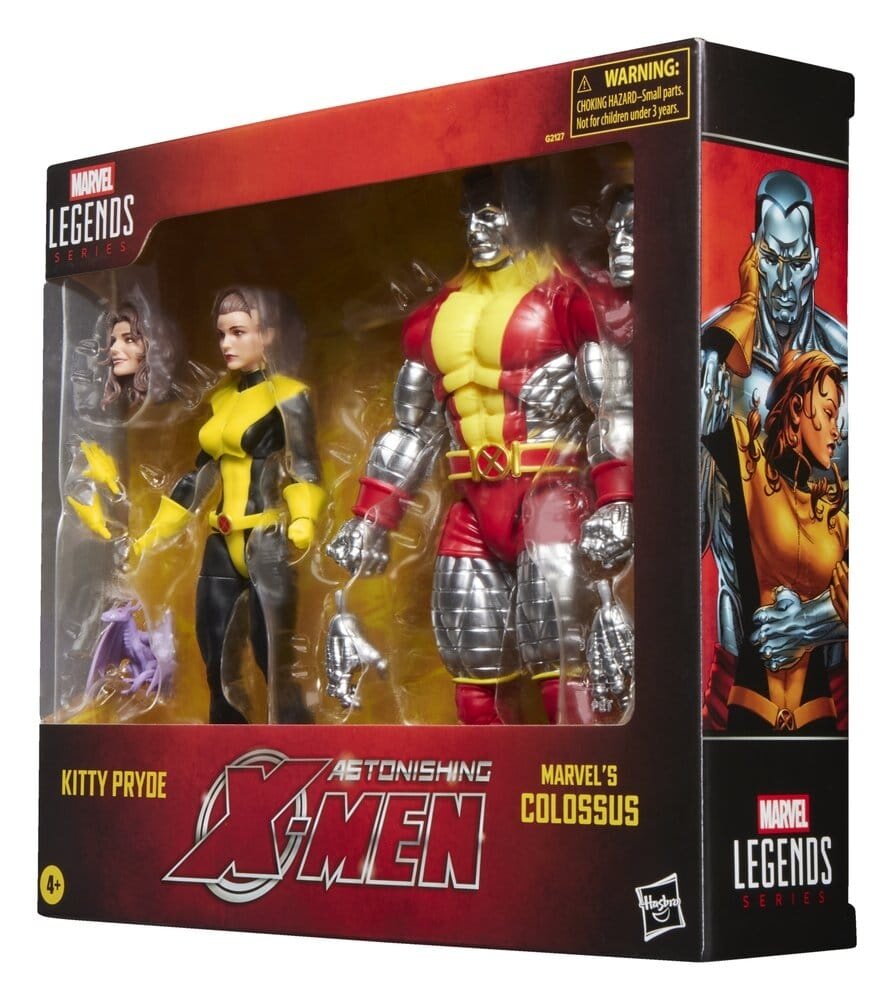 Hasbro Astonishing X-Men Marvel Legends Action Figure 2-Pack Kitty Pryde & Marvel's Colossus 15 cm