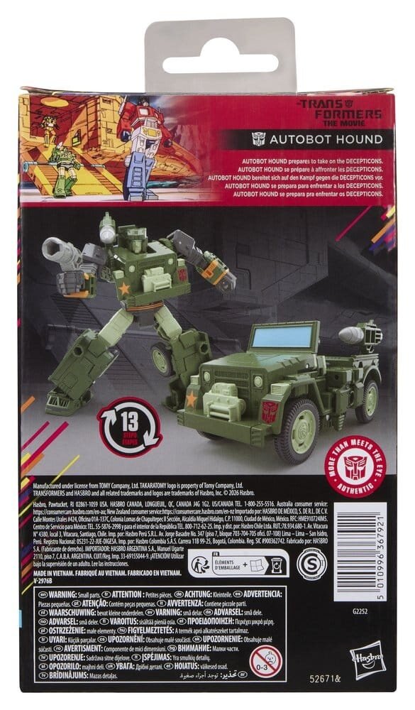 Hasbro The Transformers: The Movie Studio Series Action Figure Autobot Hound 14 cm