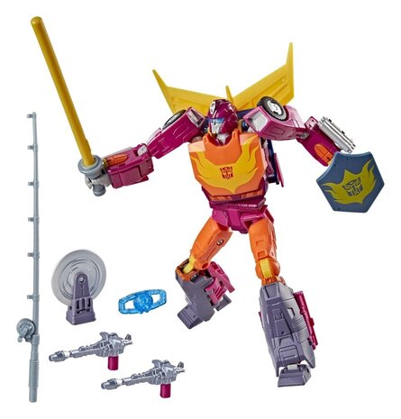 Hasbro The Transformers: The Movie Studio Series Voyager Class Action Figure MTMTE Collection: Autobot Hot Rod 14 cm