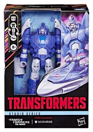 Hasbro The Transformers: The Movie Studio Series Voyager Class Action Figure MTMTE Collection: Scourge 17 cm