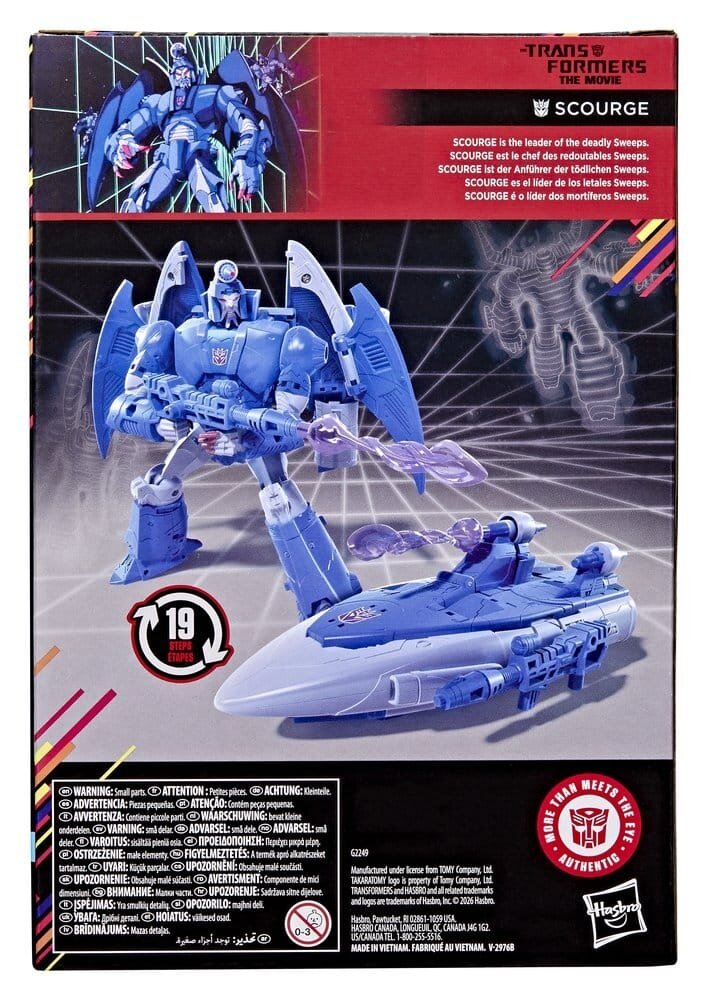 Hasbro The Transformers: The Movie Studio Series Voyager Class Action Figure MTMTE Collection: Scourge 17 cm