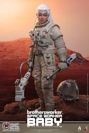 Hot Toys Brothersfree 1/6 Space Worker Baby (Brothersfree 25th Version) 28 cm