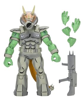 Neca Teenage Mutant Ninja Turtles (Mirage Comics) Action Figure Shock Commando Triceraton 18 cm