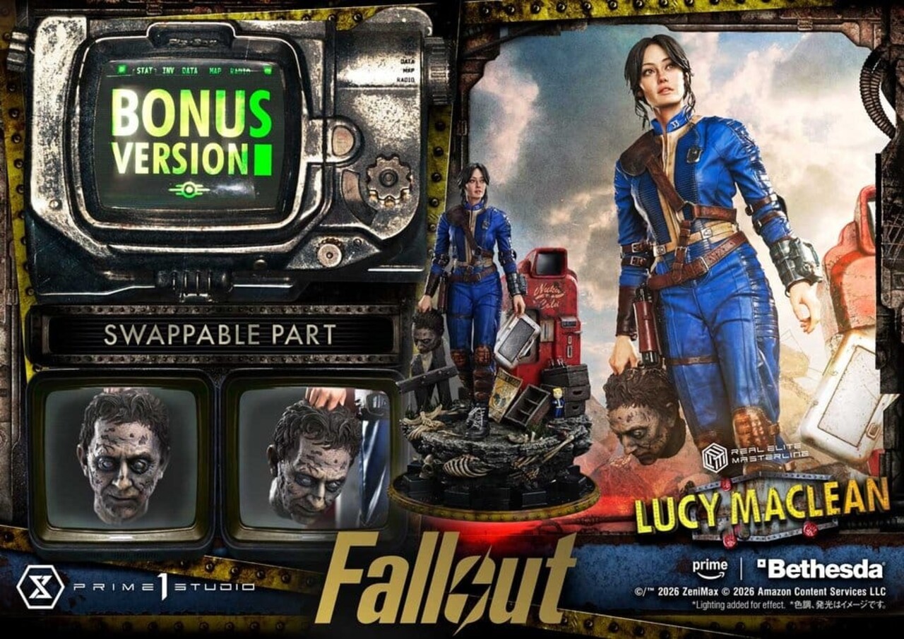 Prime 1 Studio Fallout (TV Series) Real Elite Masterline Series Statue 1/4 Lucy MacLean Bonus Version 59 cm
