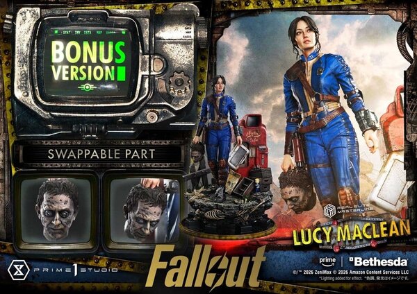 Prime 1 Studio Fallout (TV Series) Real Elite Masterline Series Statue 1/4 Lucy MacLean Bonus Version 59 cm