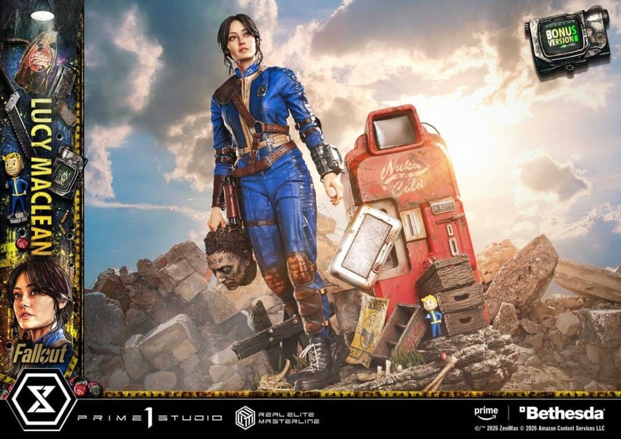 Prime 1 Studio Fallout (TV Series) Real Elite Masterline Series Statue 1/4 Lucy MacLean Bonus Version 59 cm