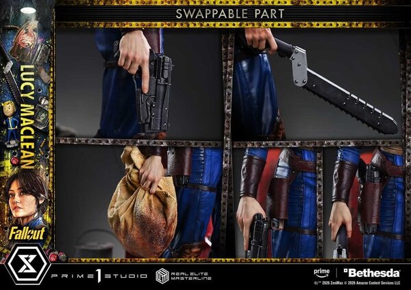 Prime 1 Studio Fallout (TV Series) Real Elite Masterline Series Statue 1/4 Lucy MacLean Bonus Version 59 cm