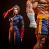 PCS Street Fighter Street Jam Statuen 1/10 Sagat & Juli 24 cm