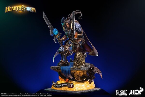 HEX Collectibles Hearthstone Statue 1/6 Varian Wrynn 52 cm