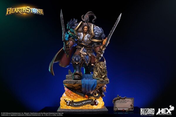 HEX Collectibles Hearthstone Statue 1/6 Varian Wrynn 52 cm