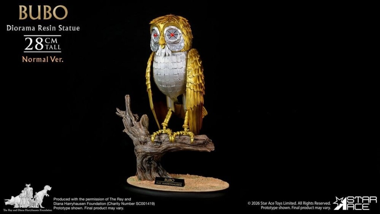 Star Ace Toys Ray Harryhausens Diorama Resin Statue Bubo Normal Ver. 28 cm