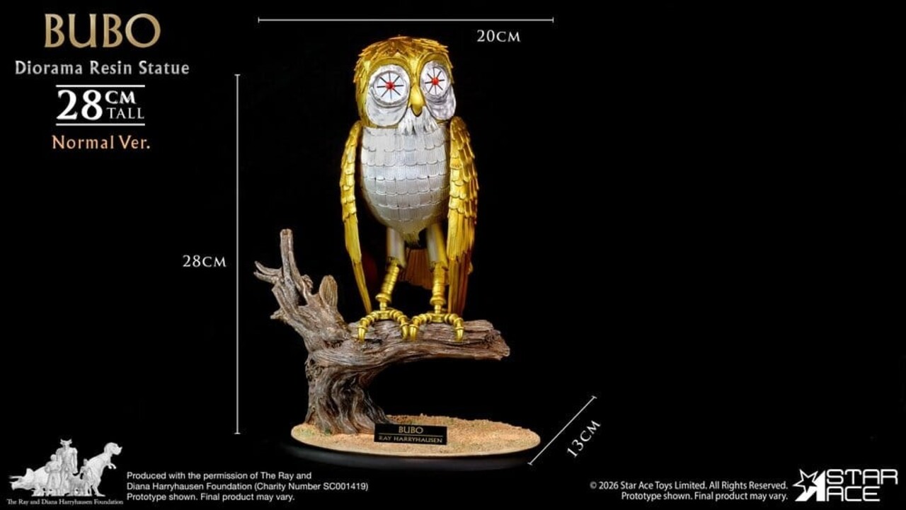 Star Ace Toys Ray Harryhausens Diorama Resin Statue Bubo Normal Ver. 28 cm