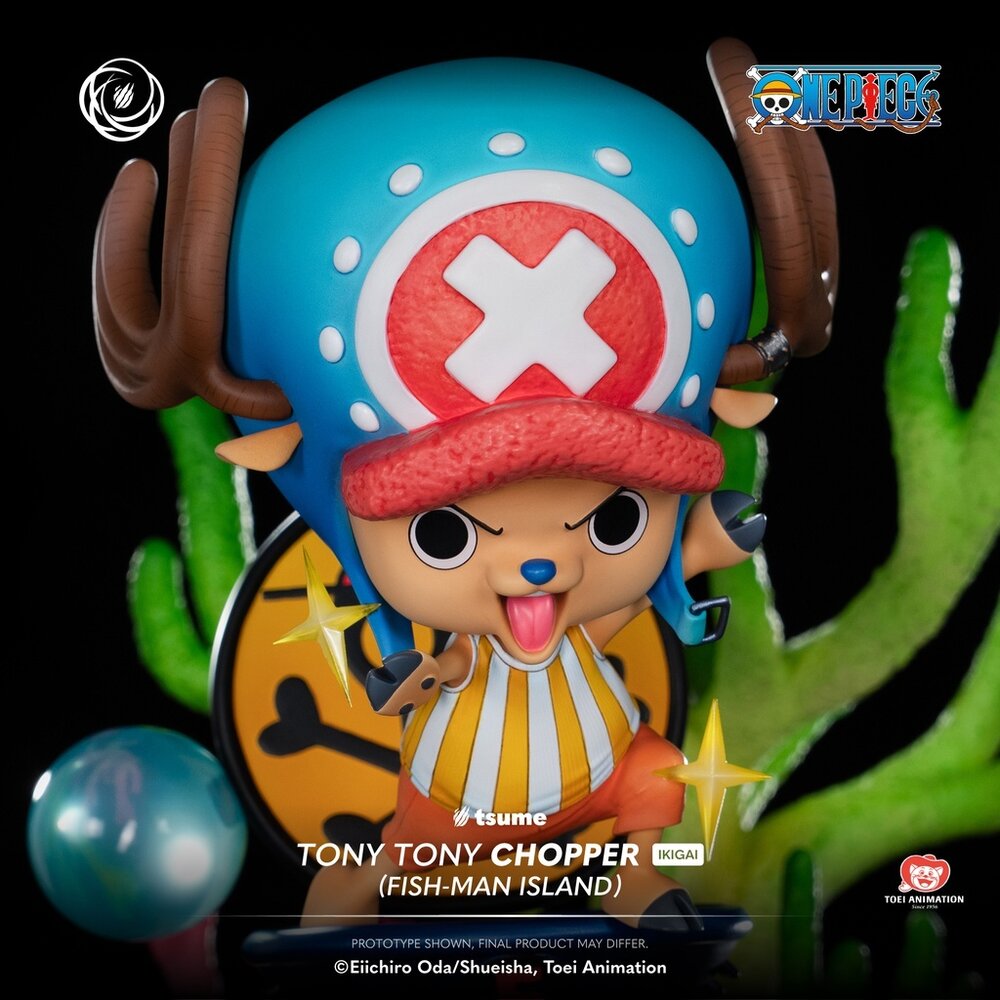 Tsume Art One Piece Ikigai Statue 1/6 Tony Tony Chopper (Fish-Man Island) 34 cm