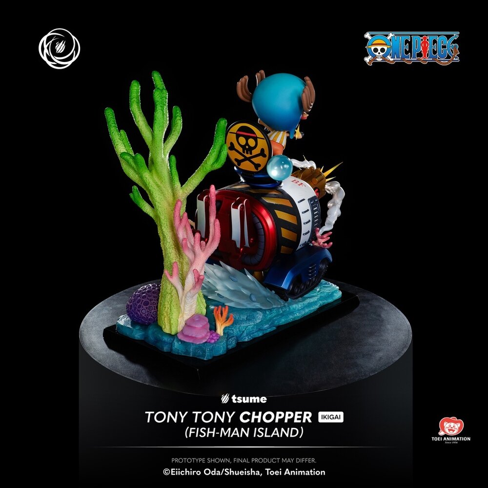 Tsume Art One Piece Ikigai Statue 1/6 Tony Tony Chopper (Fish-Man Island) 34 cm
