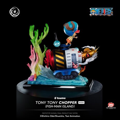 Tsume Art One Piece Ikigai Statue 1/6 Tony Tony Chopper (Fish-Man Island) 34 cm