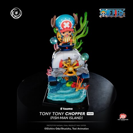 Tsume Art One Piece Ikigai Statue 1/6 Tony Tony Chopper (Fish-Man Island) 34 cm