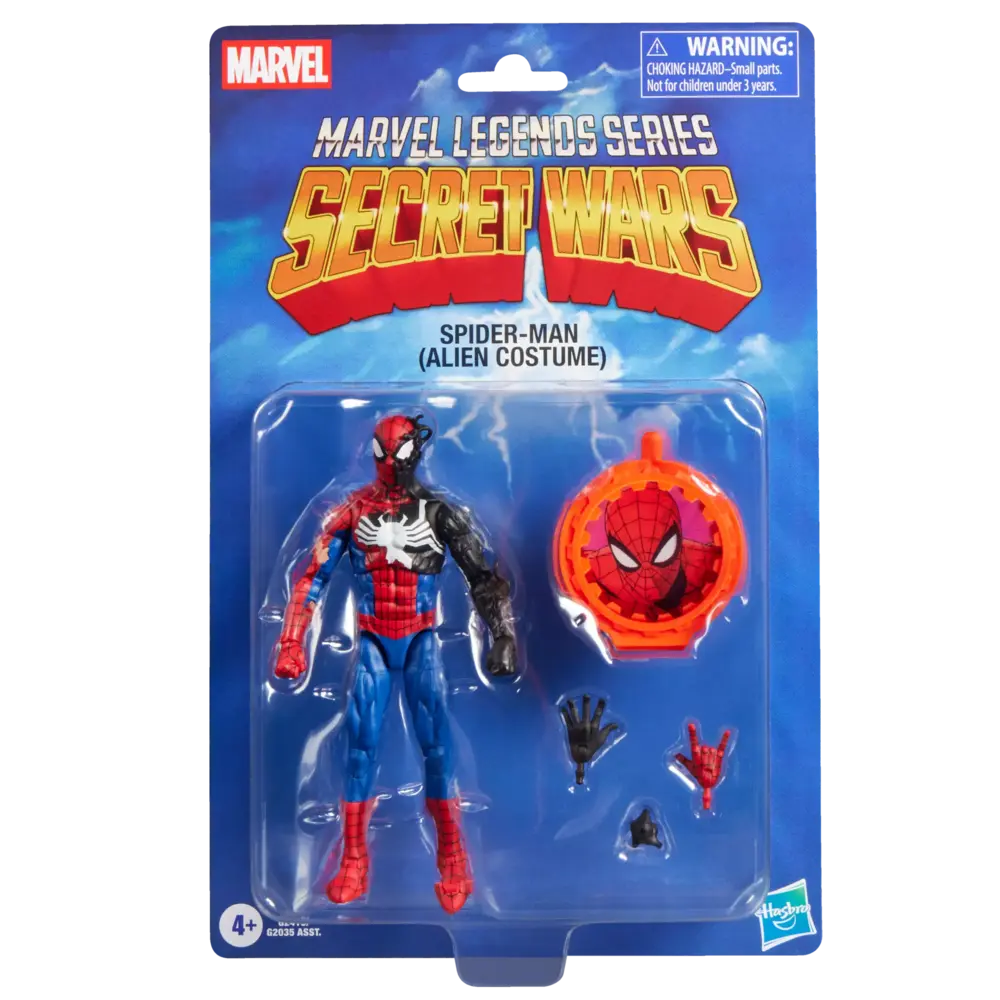 Hasbro Marvel Legends Secret Wars Action Figure Spider-Man (Alien Costume) 15 cm