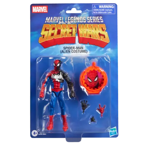 Hasbro Marvel Legends Secret Wars Action Figure Spider-Man (Alien Costume) 15 cm