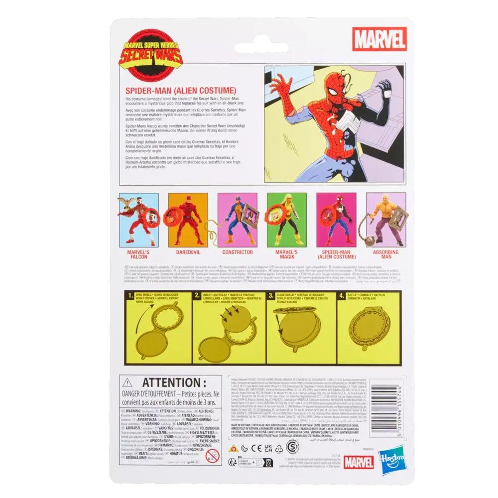 Hasbro Marvel Legends Secret Wars Action Figure Spider-Man (Alien Costume) 15 cm