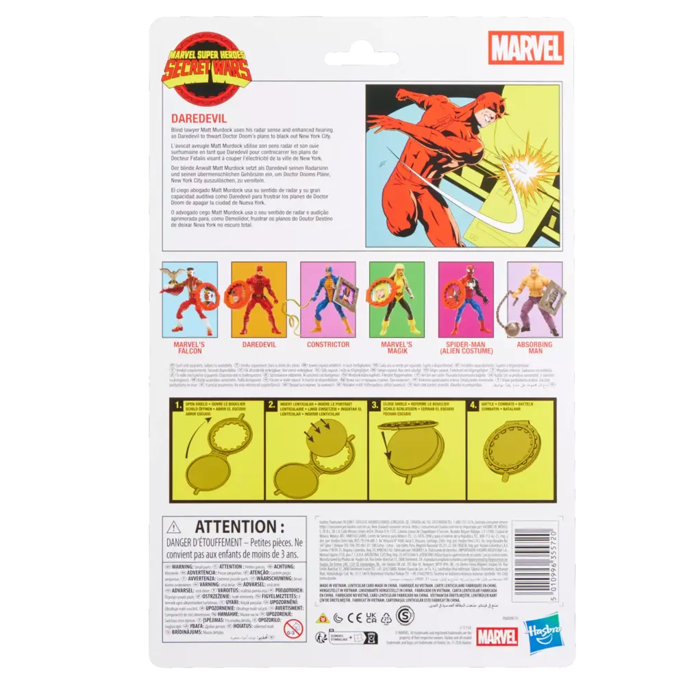 Hasbro Marvel Legends Secret Wars Action Figure Daredevil 15 cm
