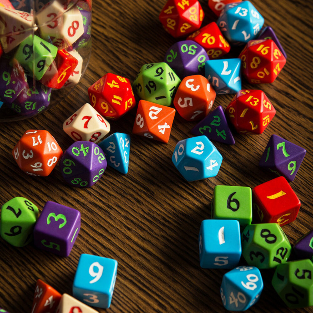 Q Workshop Classic RPG Dobbelstenen Set (80)